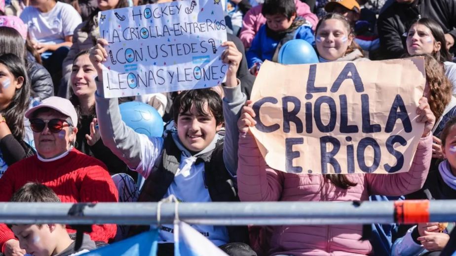 De Concordia a Santa Fe 2026: 56 chicos cumplieron el sueño de ver a Las Leonas