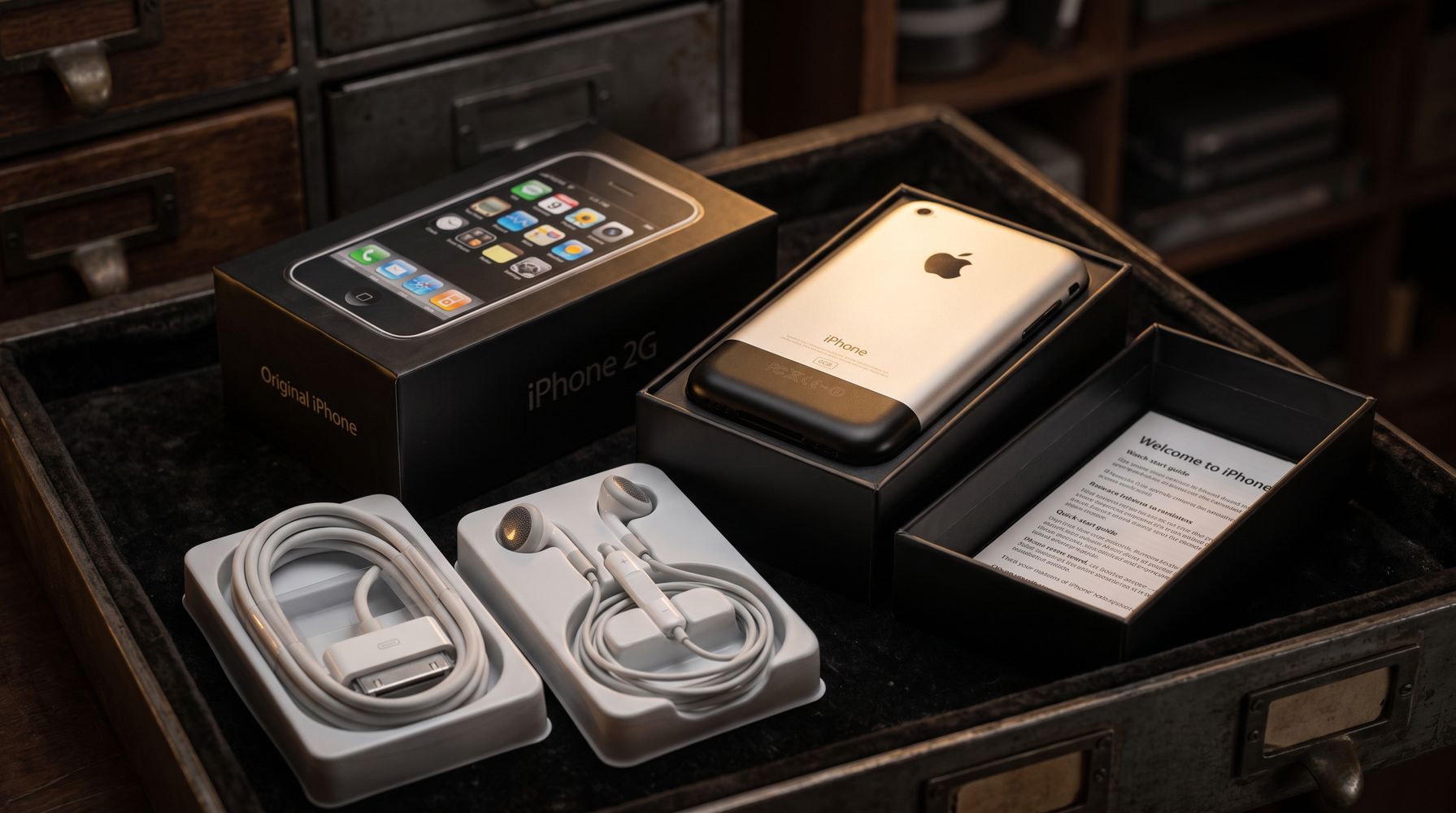 Compró en 2007 el primer iPhone y decidió no estrenarlo: 19 años después, su colección vale una fortuna