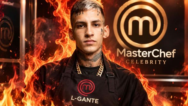 L-Gante afuera de MasterChef