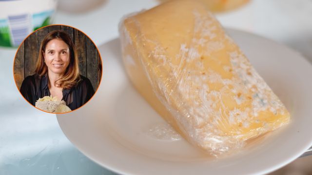 Claudia, especialista en alimentos, explicó qué hacer si un queso tiene moho.