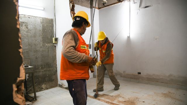 La intervención se suma a los trabajos en el Patio de Comidas, el Block 4 y la reubicación de las dependencias de la CNRT.