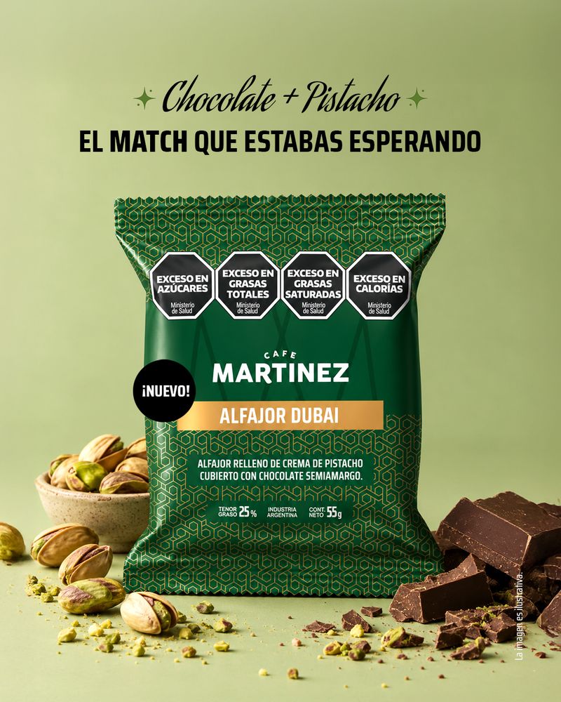 Café Martínez lanzó un nuevo alfajor deluxe: cuánto cuesta y qué relleno tiene