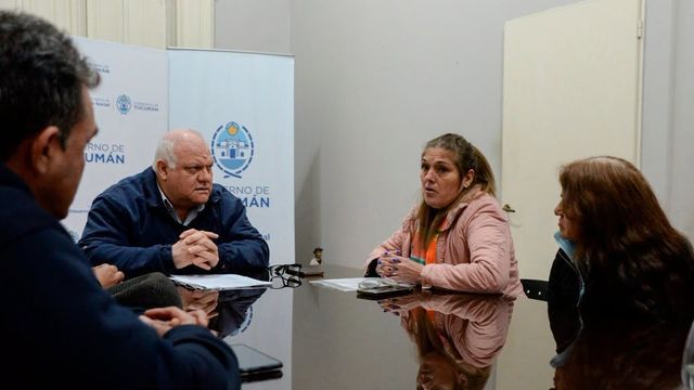 El encuentro giró en torno a la reciente personería jurídica de la entidad de El Corte y al trabajo conjunto en materia de adicciones.