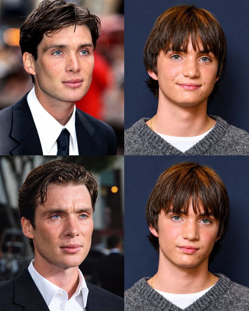 Aran y su gran parecido con Cillian Murphy.