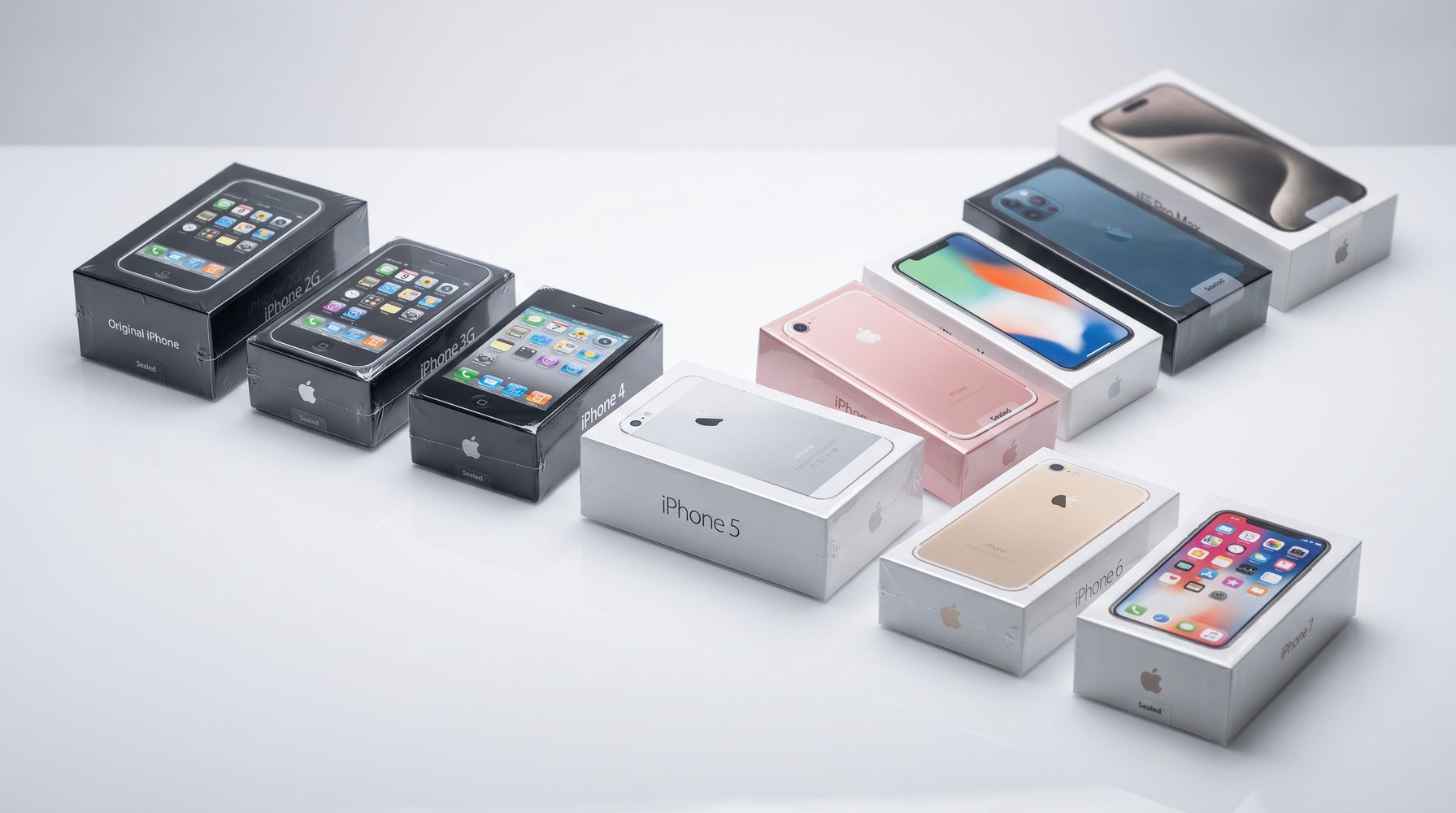 Compró en 2007 el primer iPhone y decidió no estrenarlo: 19 años después, su colección vale una fortuna