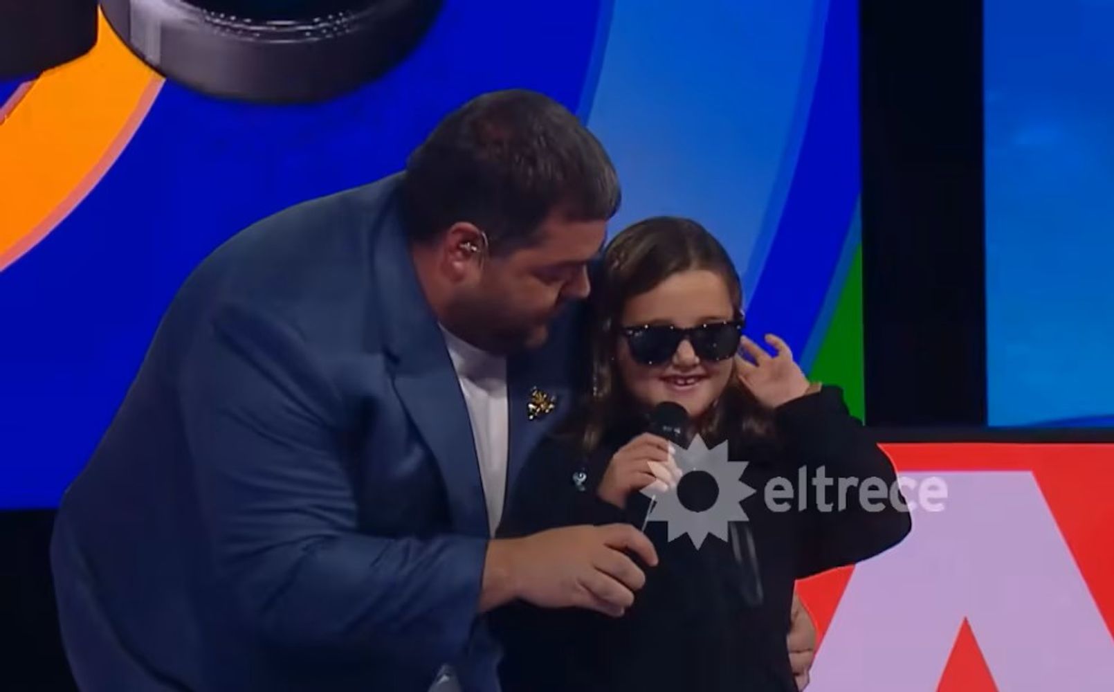 La hija de Dario Barassi apareció en la televisión