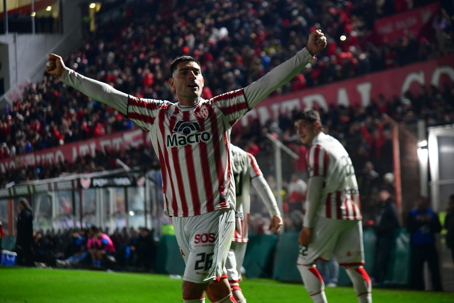 Leonel Mosevich, autor del segundo gol de Instituto.