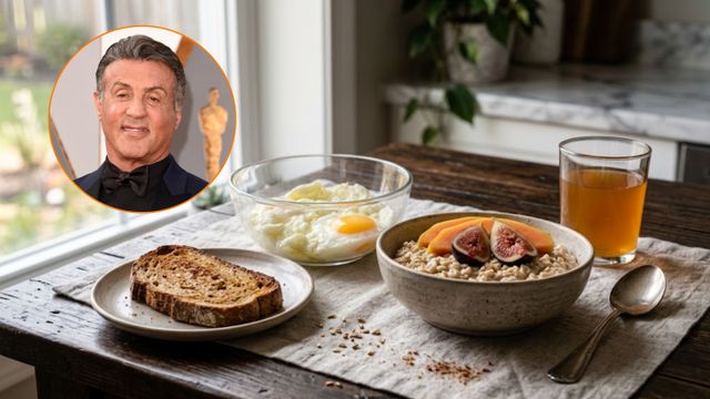 El actor compartió su desayuno ideal para mantener su cuerpo en forma.