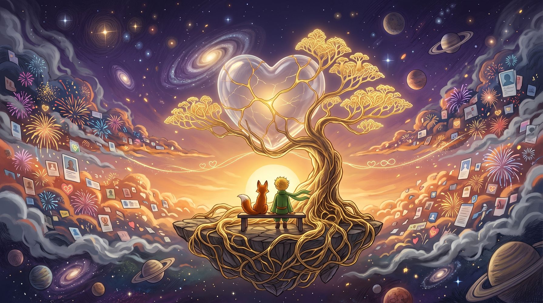 La emotiva reflexión de "El Principito": "Al primer amor se le quiere más, al resto se le quiere mejor"