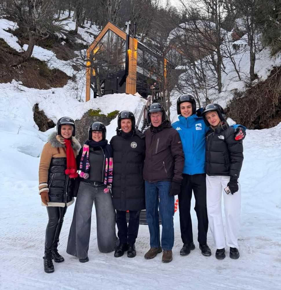 Tiziano Gravier, campeón de un torneo de Slalom gigante en Perito Moreno