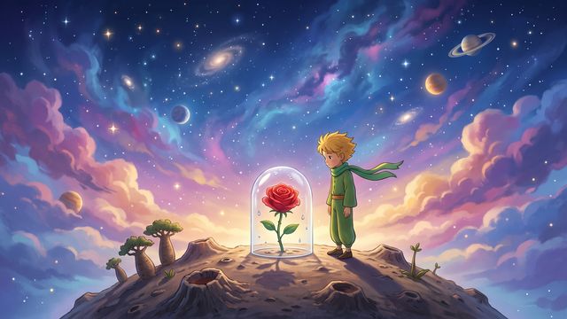 La emotiva reflexión de "El Principito" sobre el amor: "Él se enamoró de sus flores y no de sus raíces, y en otoño no supo qué hacer"