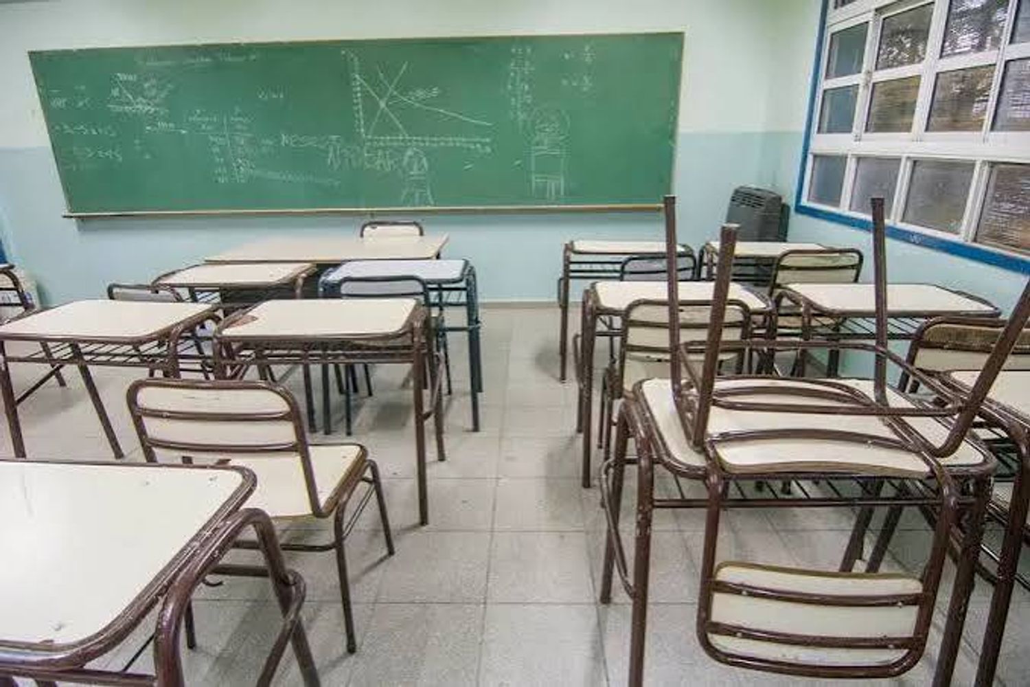 Suspenden las clases en colegios de Tierra del Fuego.