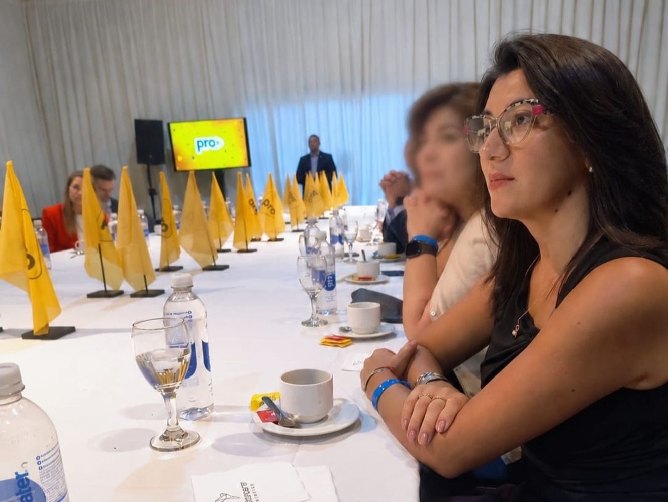 Hablando de la participación de referentes jujeños en la agenda partidaria nacional, la titular del PRO Jujuy, Claudia Machaca, dijo que es importante porque "forma parte del proceso de fortalecimiento y crecimiento del espacio".