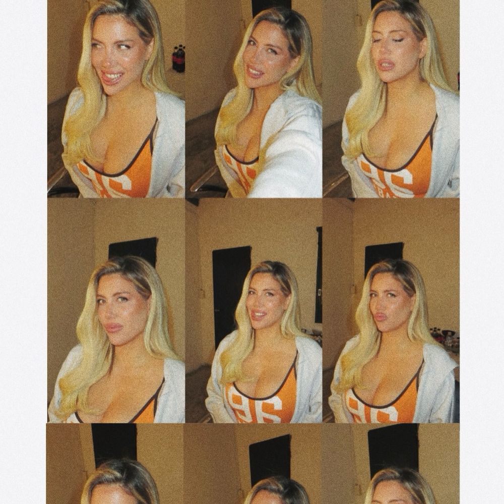 Wanda Nara apostó por el color más llamativo de la temporada y encendió las redes con un look "sporty chic"