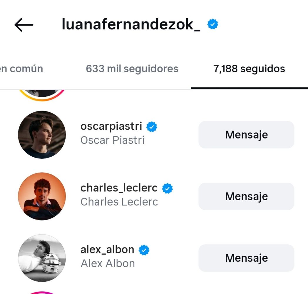 Las interacciones de Luana de Gran Hermano en redes sociales