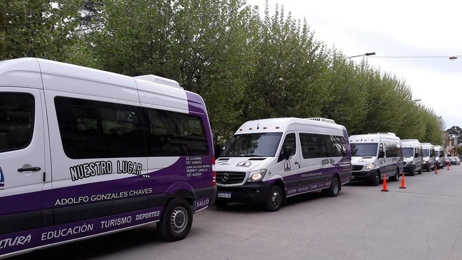 Gonzales Chaves: Abrió la convocatoria para el Transporte Estudiantil Municipal