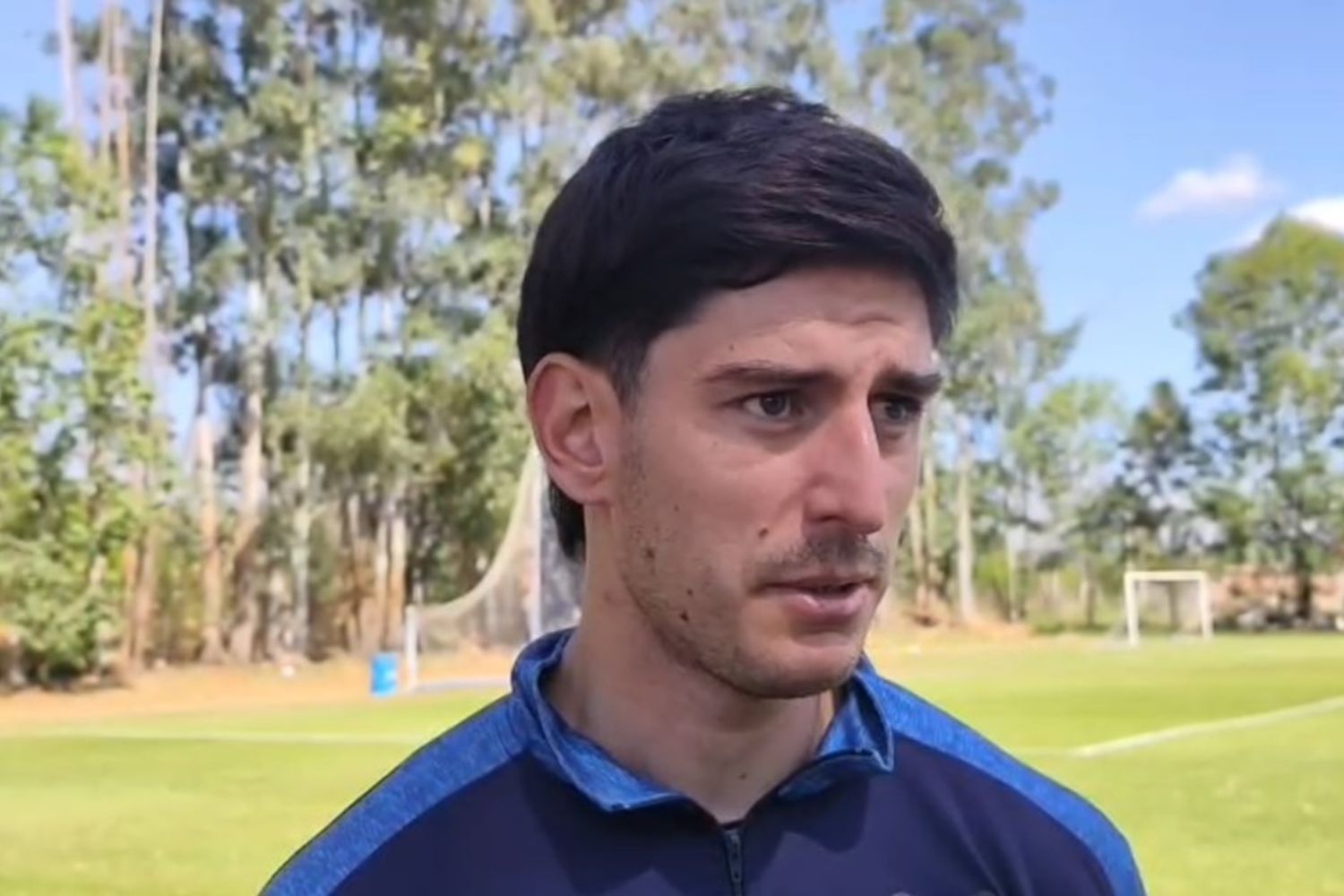 Dice Juan Franzoni, delantero de Gimnasia y Esgrima de Jujuy: "Viene una seguidilla bastante 'picante', partidos difíciles. Nos toca Chicago allá, Temperley también de visitante, pero no pensamos tanto en eso, ahora nuestro objetivo es Maipú".