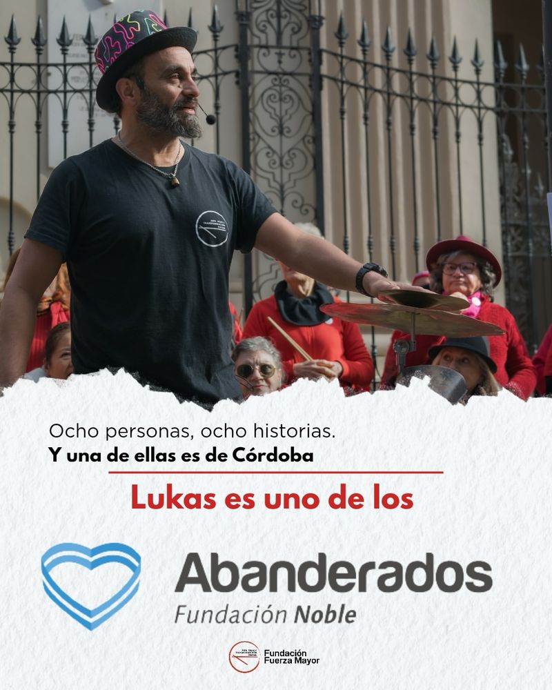 Lukas Esquivel, el cordobés nominado como Abanderado de la Argentina Solidaria