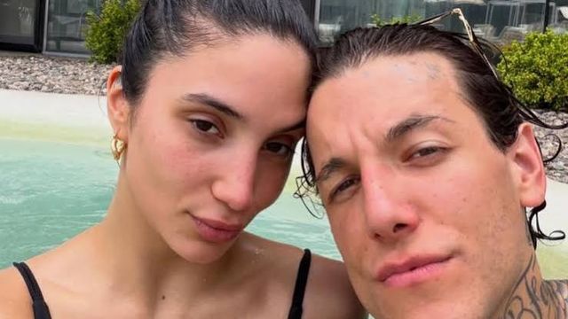 Melody Luz y Álex Caniggia