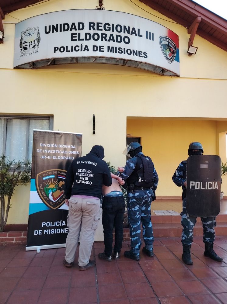 Recapturaron en Eldorado a uno de los presos que escapó de la Comisaría de Colonia Victoria.