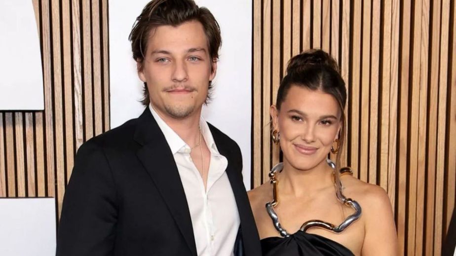 Millie Bobby Brown y Jake Bongiovi.