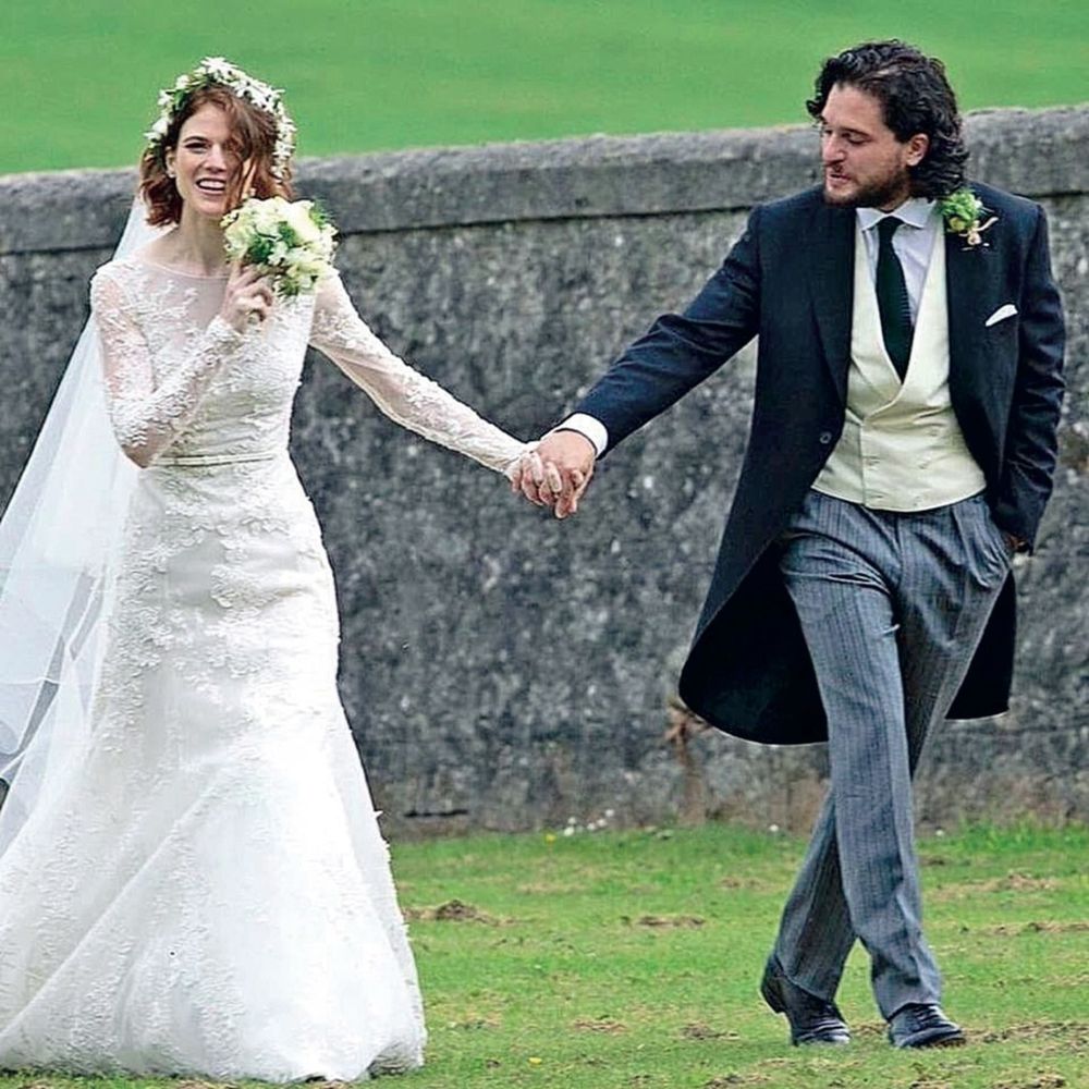 Kit Harington y Rose Leslie.