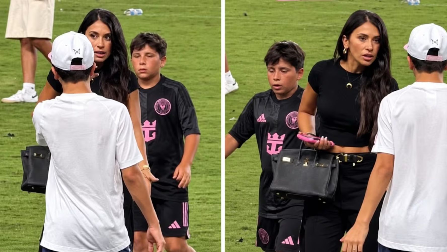 Antonela Roccuzzo viral por su reto a Thiago Messi