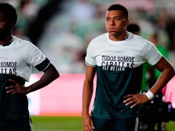 Por qué Mbappé tapó la remera en apoyo a Ceuta que debieron ponerse los jugadores del Real Madrid