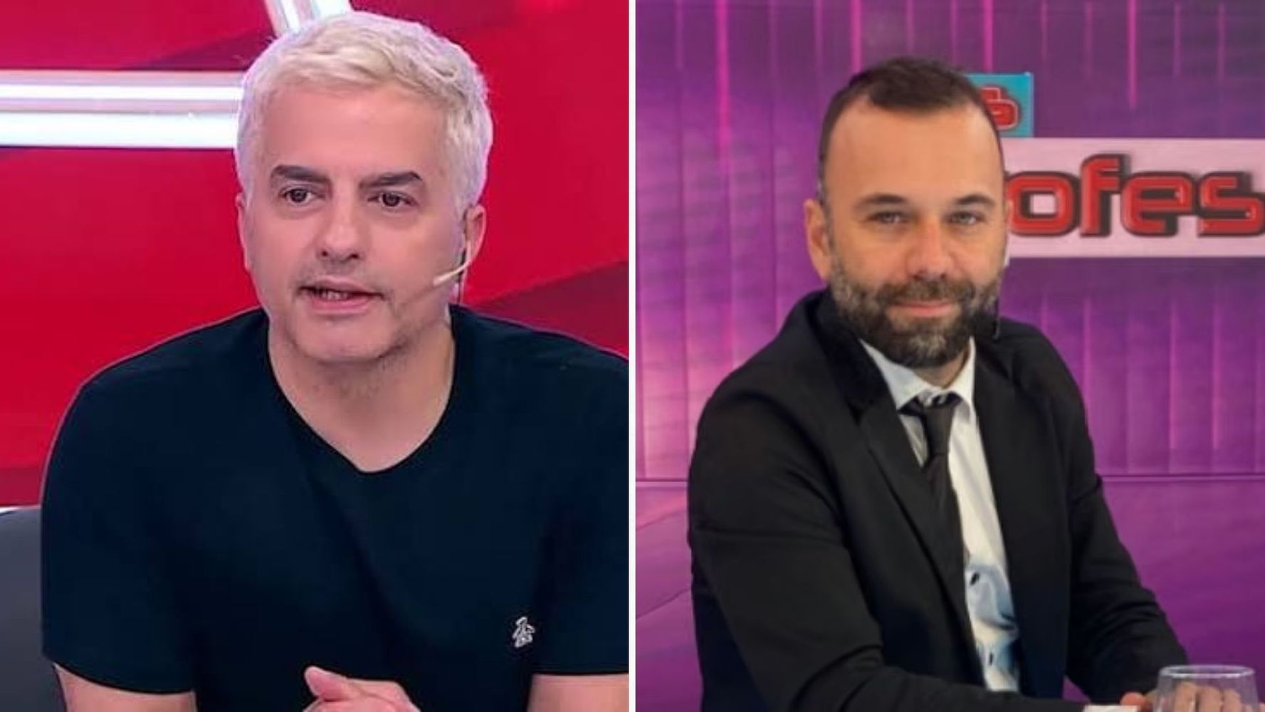 Alejandro Castelo contra Ángel de Brito.