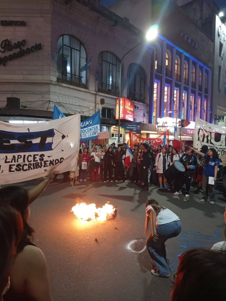 Tucumán fue una de las provincias que adhirió a la convocatoria nacional de la Red Nacional de Centros de Estudiantes.