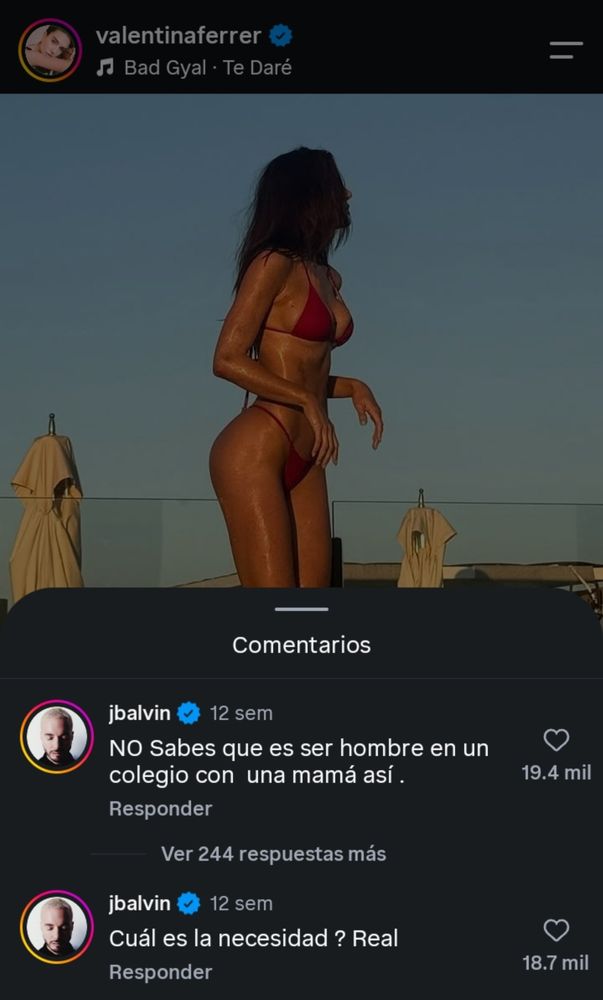 Escándalo con J Balvin: los repudiables comentarios que le hacía a Valentina Ferrer y salieron a la luz tras la separación