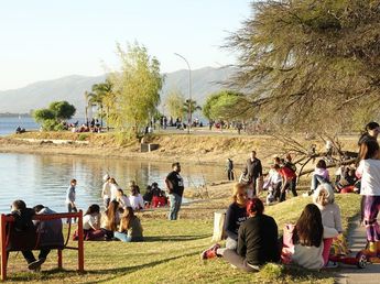 Primavera con calor y tiempo inestable en Carlos Paz