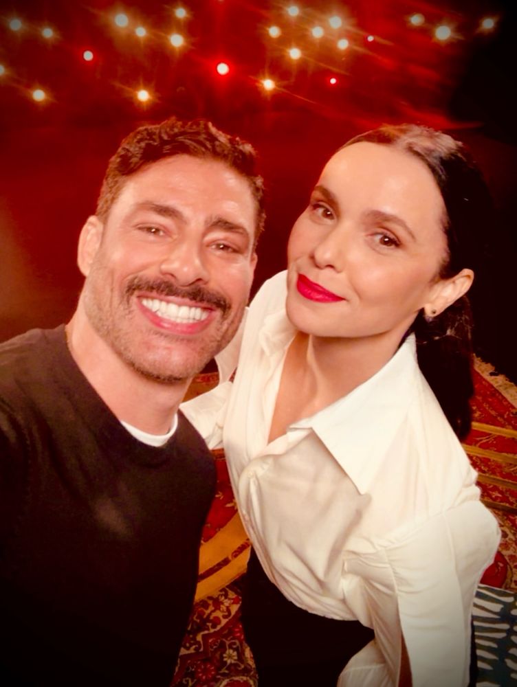 Cauã Reymond y Débora Falabella.