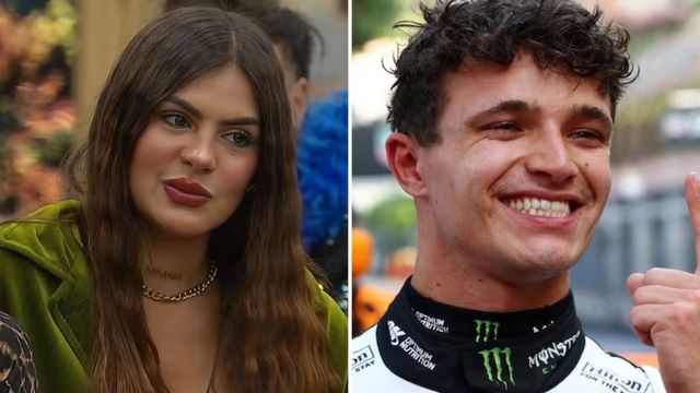 Luana de Gran Hermano habló de Lando Norris