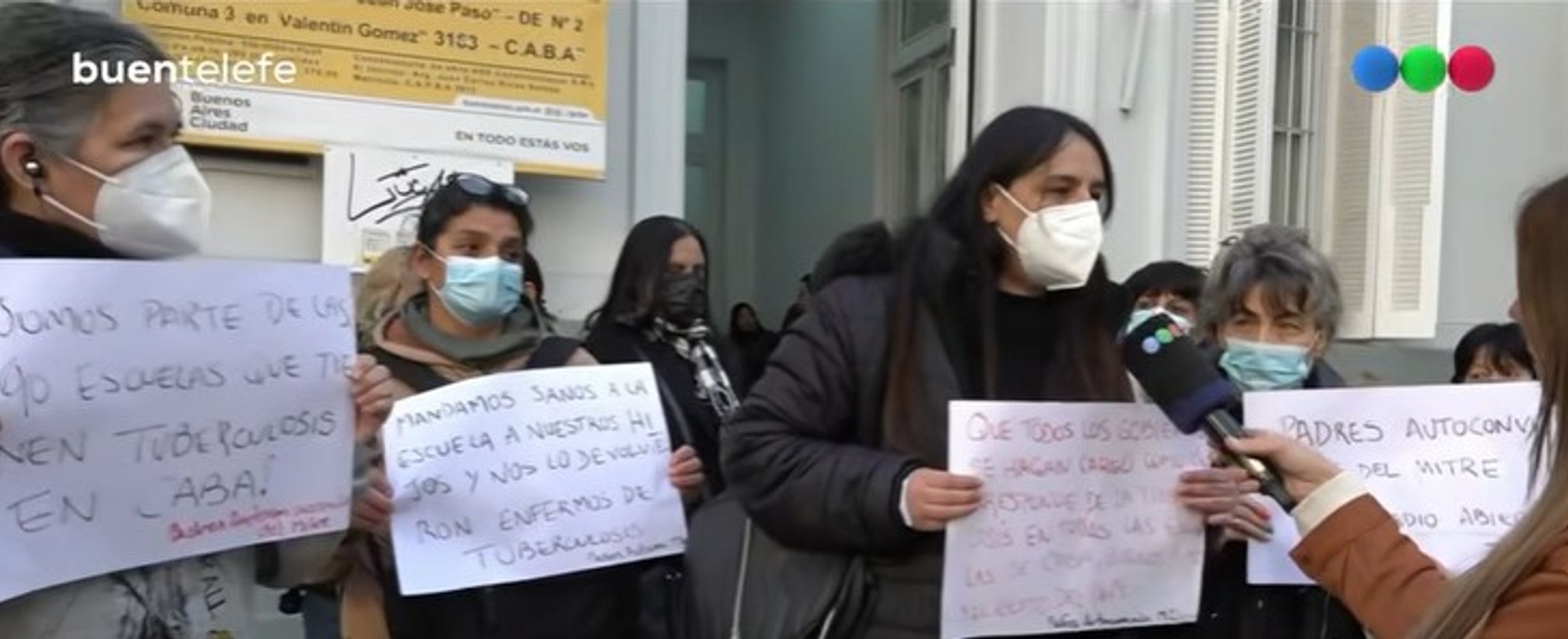 Casos de tuberculosis en un colegio de Balvanera.