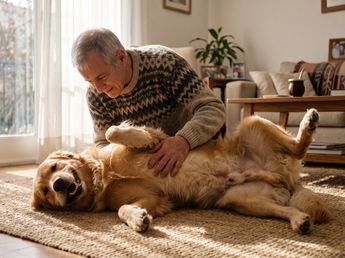 Nancy Thomas, reconocida veterinaria, explicó por qué los perros mueven la pata cuando les acariciamos la panza