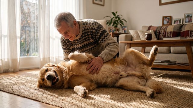 Nancy Thomas, reconocida veterinaria, explicó por qué los perros mueven la pata cuando les acariciamos la panza