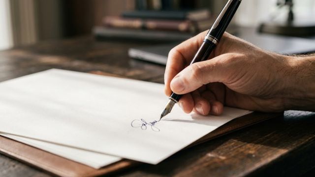 La firma de una persona puede decir mucho sobre ella.