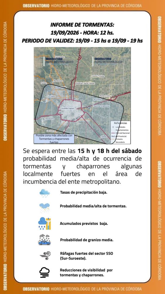 Informe del OHMC para Córdoba.
