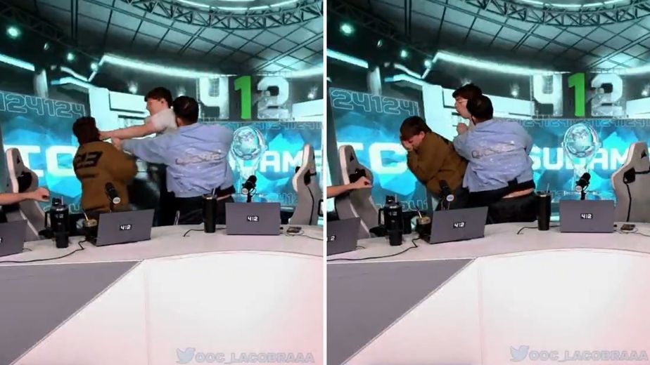 El incómodo momento entre Davo Xeneize y Teo D'Elia luego de que el streamer de Boca le pegara en la cara: "No lo puedo creer"