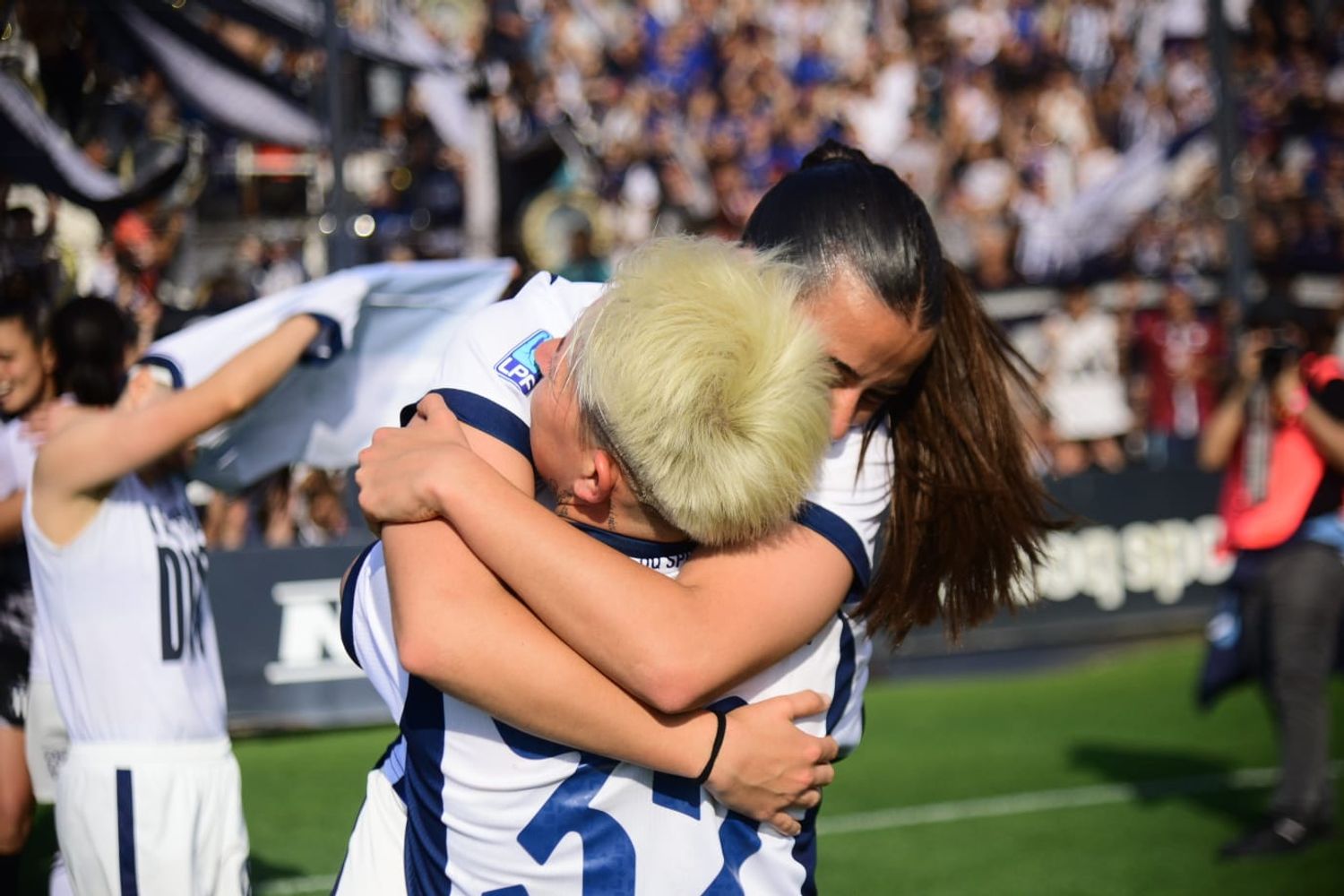 Yamila Rodríguez, figura en el Talleres-Belgrano.