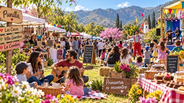 La primavera se vive con distintas propuestas en el Valle de Punilla. Imagen Ilustrativa