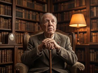 Jorge Luis Borges, escritor: "No bebo, no fumo, como poco, mis únicos vicios son ‘El Quijote’ y ‘La Divina Comedia’"