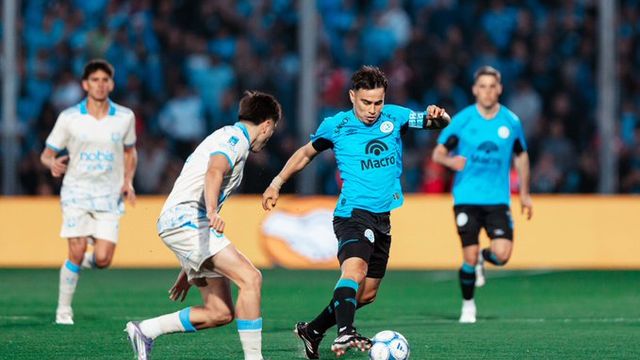 El "Chino" Zelarayán, la manija de Belgrano. 