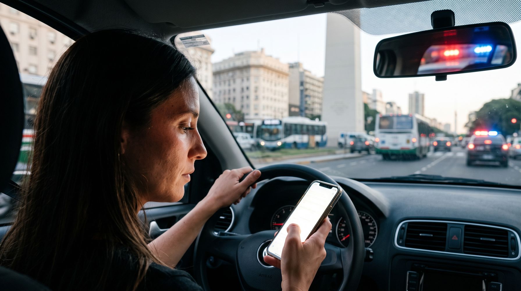 Oficial y confirmado| Sistema de scoring: la infracción por usar el celular que puede quitar puntos de la licencia de conducir