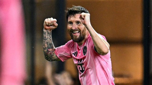 Tiro libre y gol para Lionel Messi en el empate del Inter Miami. A 70 de los mil.