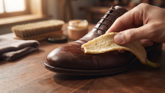 La cascara de la fruta que casi todos tiran y que los limpiadores de calzado usan para dar brillo al cuero de los zapatos