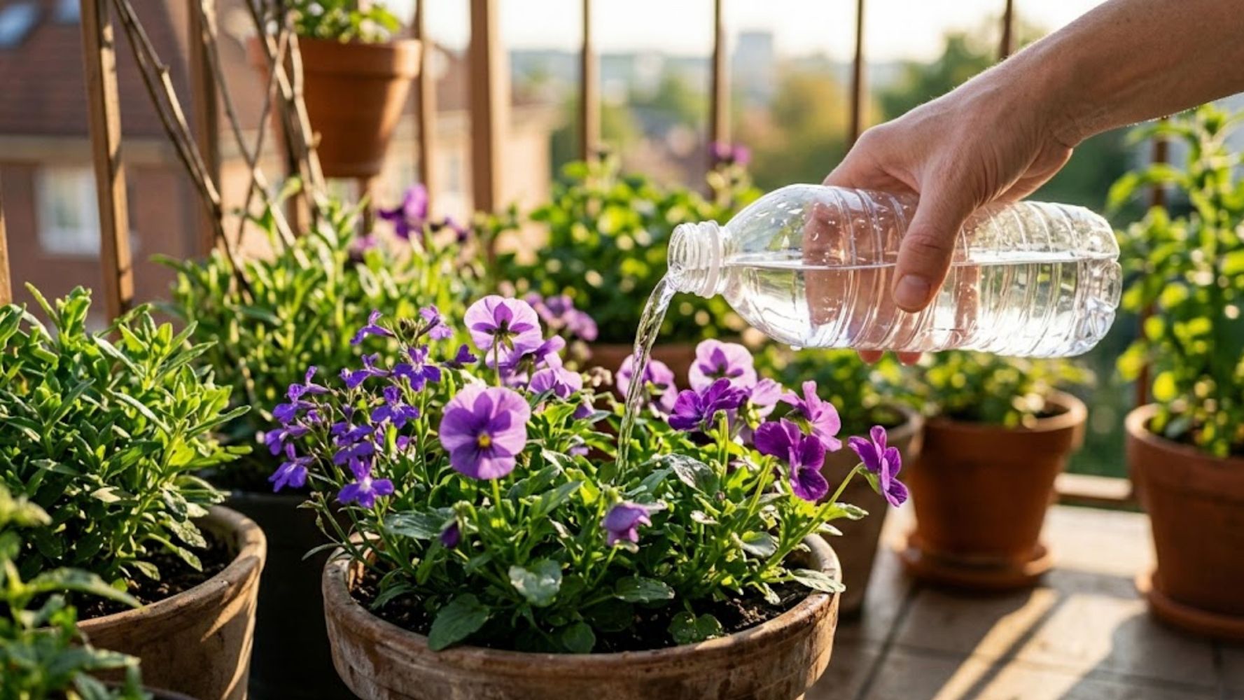 La clave para mantener las plantas con vida.