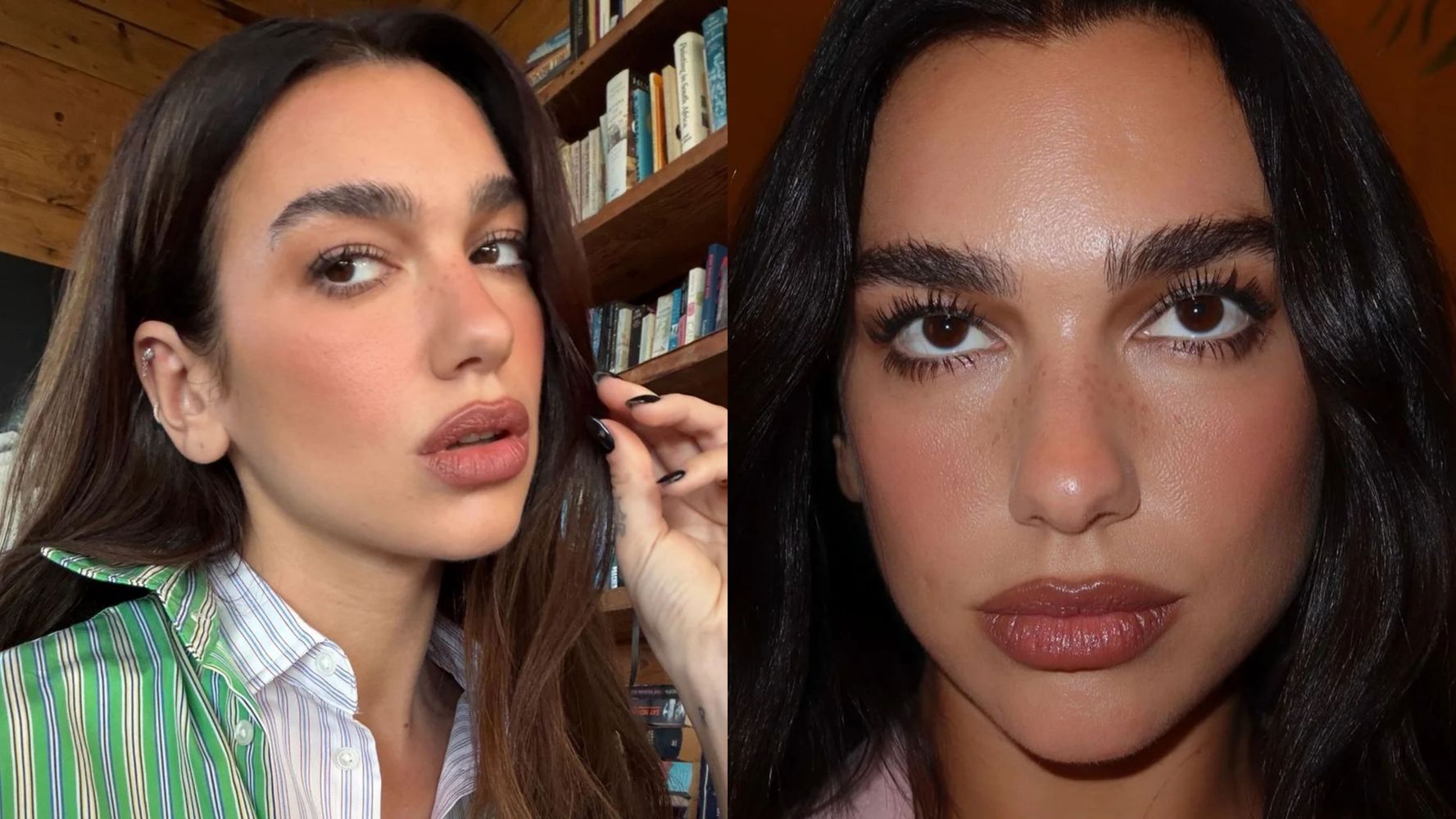 La artista siempre es vista con el mismo tono de labios.