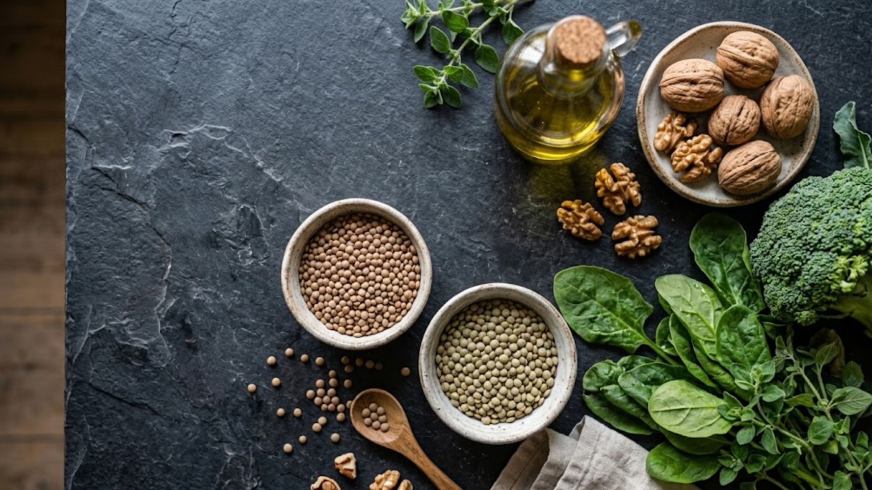 Algunos de los alimentos clave de la dieta.